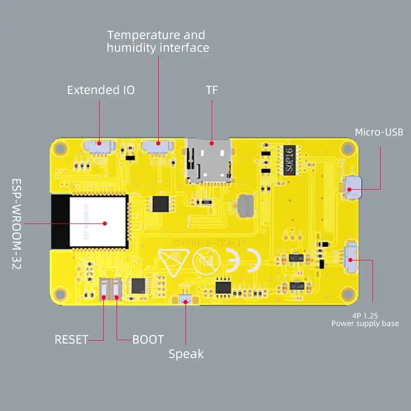 Home Automation With Arduino - شاشة عرض ذكية ESP32-3248S035 مقاس 3.5