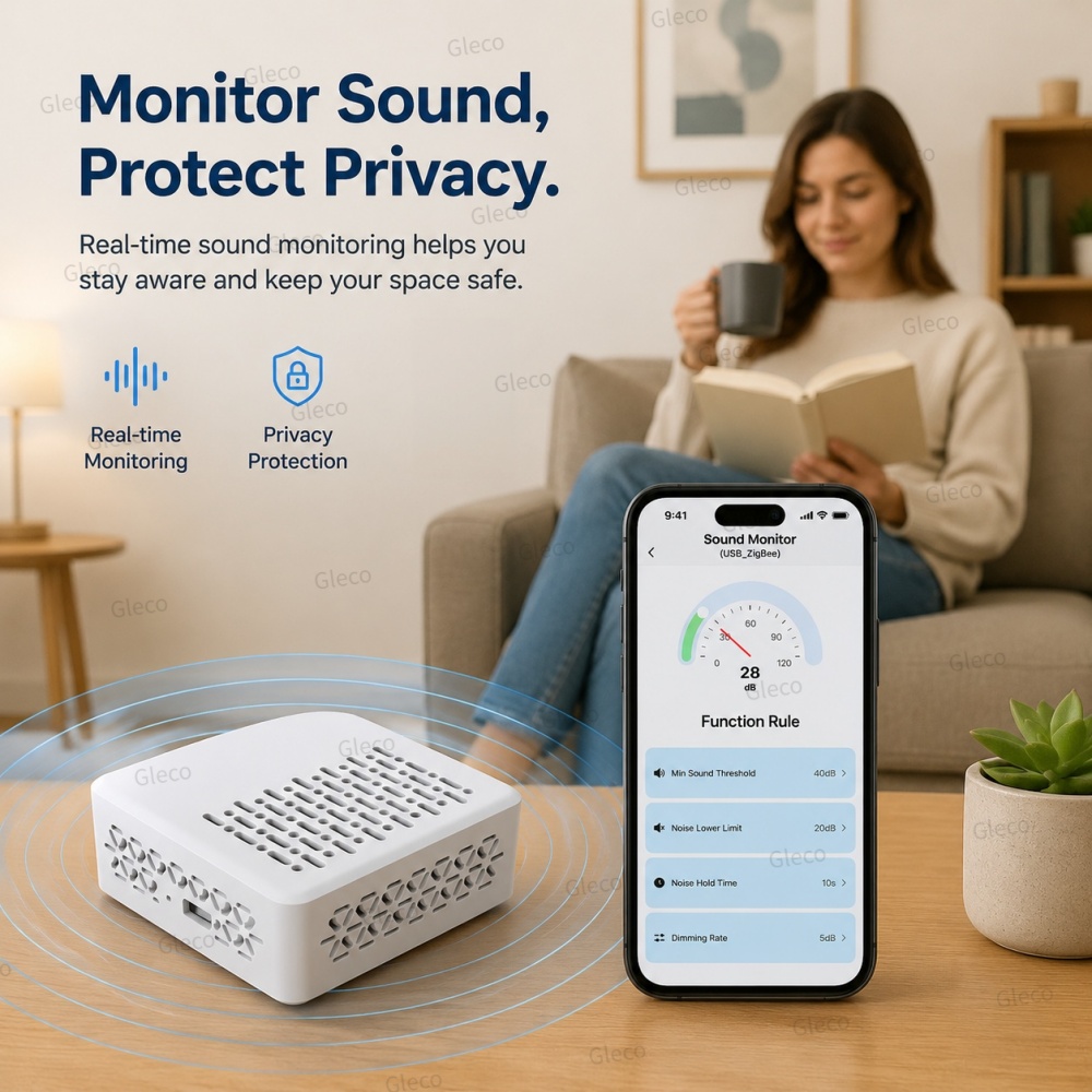 مقياس الضوضاء واي فاي/زيجبي، م - مراجعة Home Automation Ideas وسعره