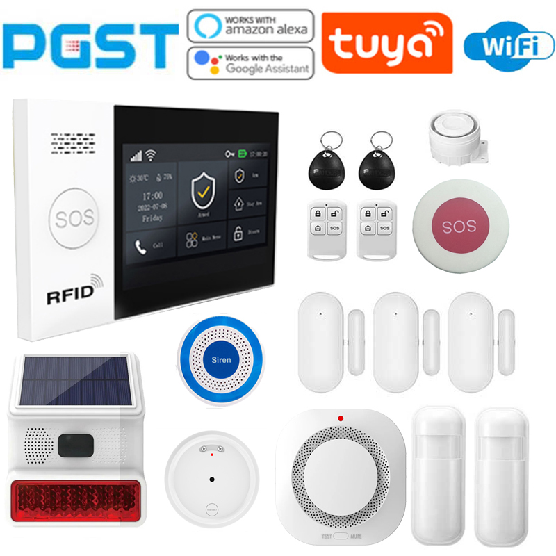 نظام إنذار منزلي من PGST بتردد - مراجعة Home Automation Diy Kit وسعره