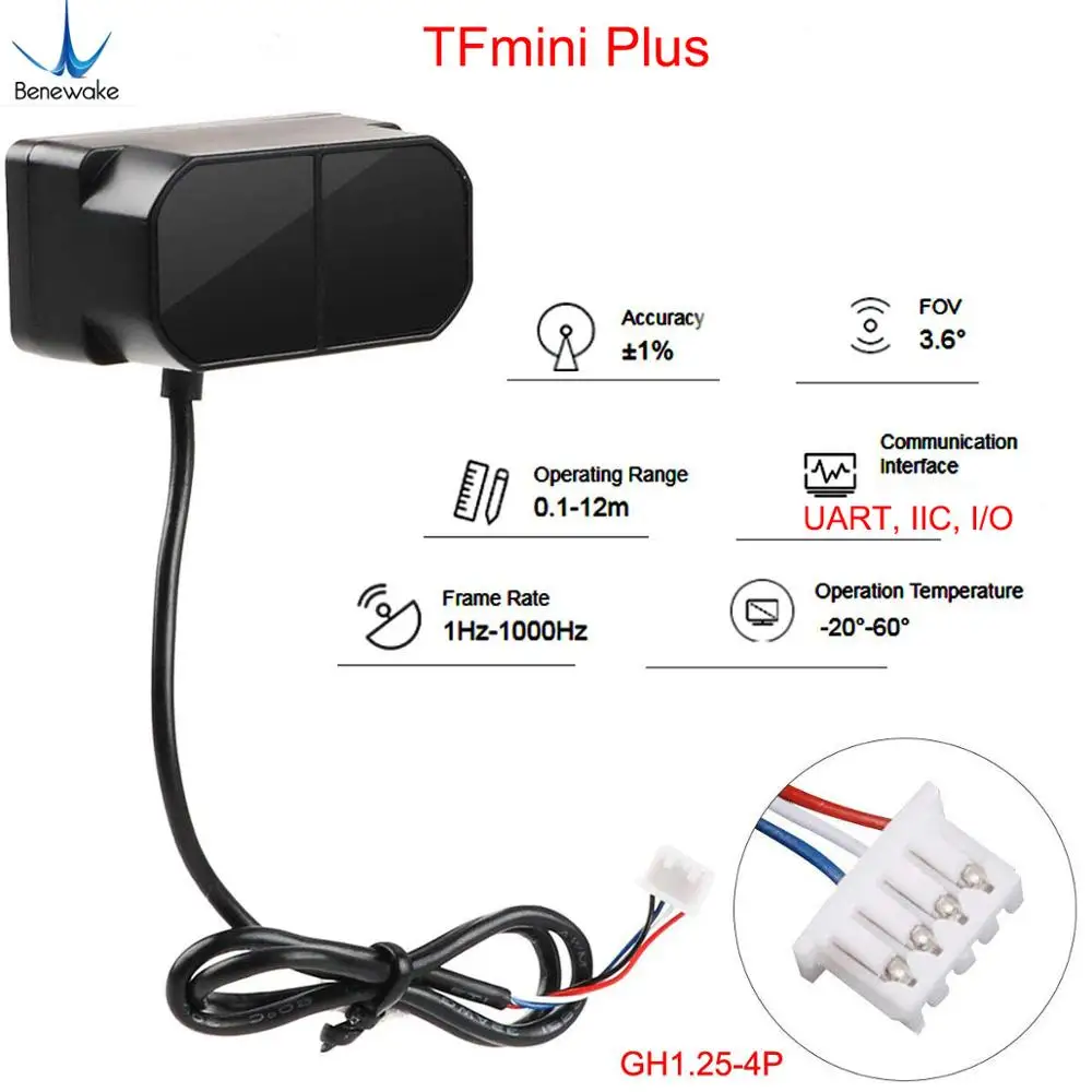 مستشعر ليدار Benewake TFmini-S - مراجعة Home Automation Arduino وسعره