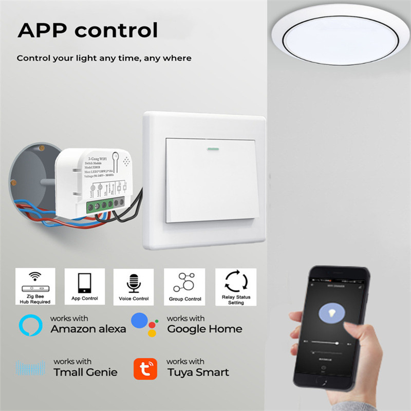 Tuya زيجبي وحدة التبديل الذكية - مراجعة Home Automation Ideas وسعره