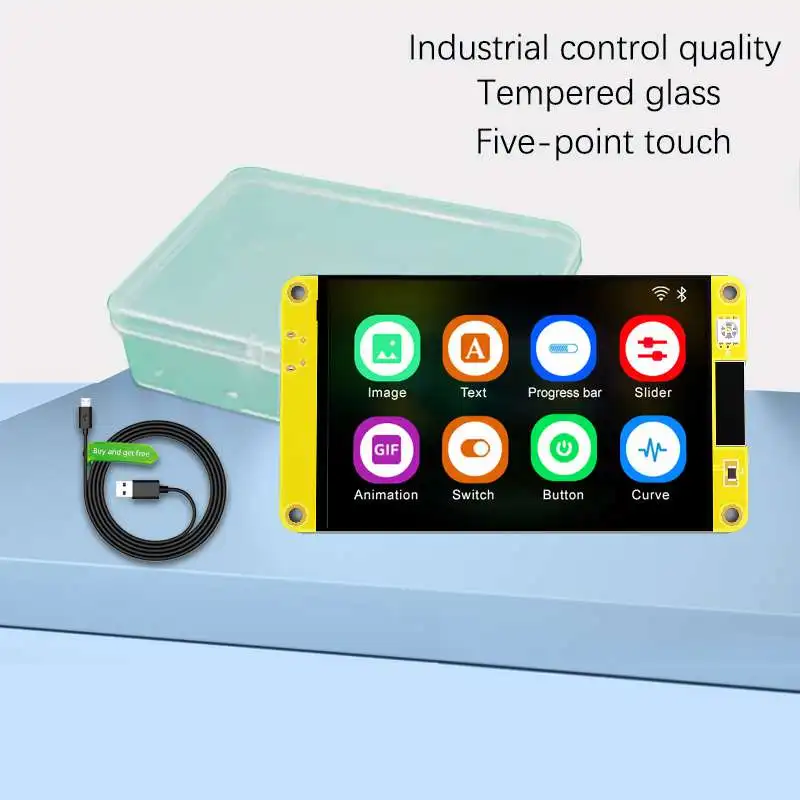 شاشة عرض ذكية ESP32-3248S035 م - مراجعة Home Automation With Arduino وسعره