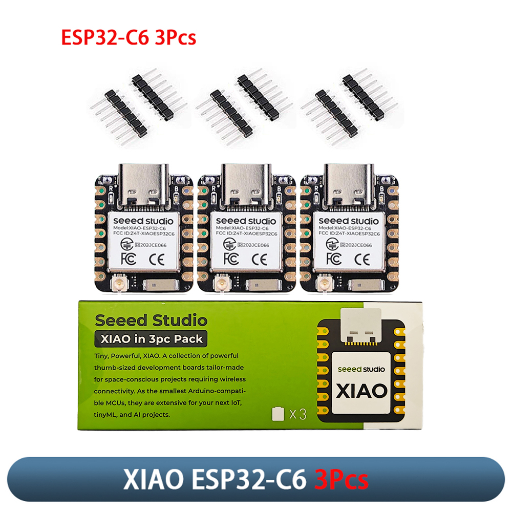 لوحة تطوير XIAO ESP32-C6 (3 قط - مراجعة Home Automation With Arduino وسعره