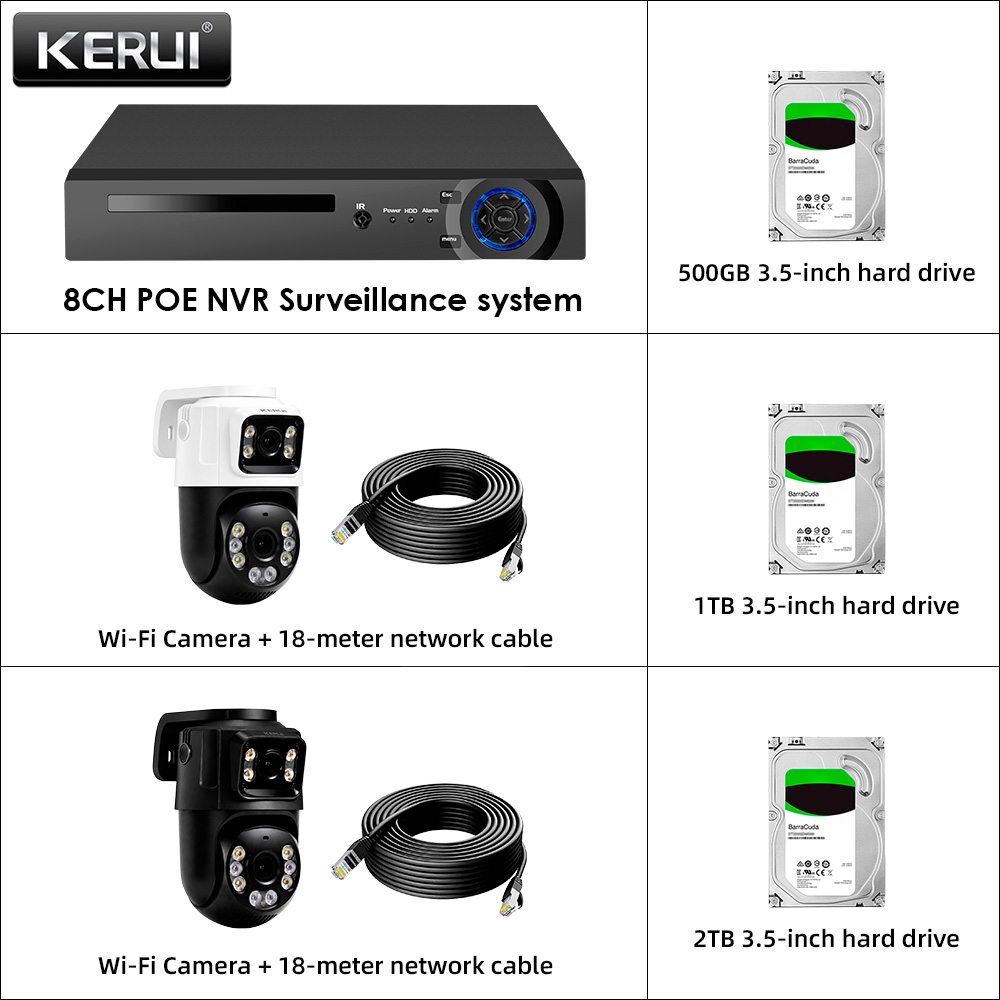نظام كاميرات مراقبة منزلي KERU - مراجعة Home Automation Diy Kit وسعره