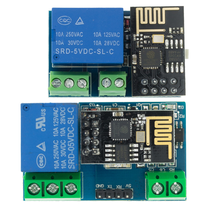ESP8266 ESP-01 ESP-01S 5 فولت  - مراجعة Home Automation With Arduino وسعره