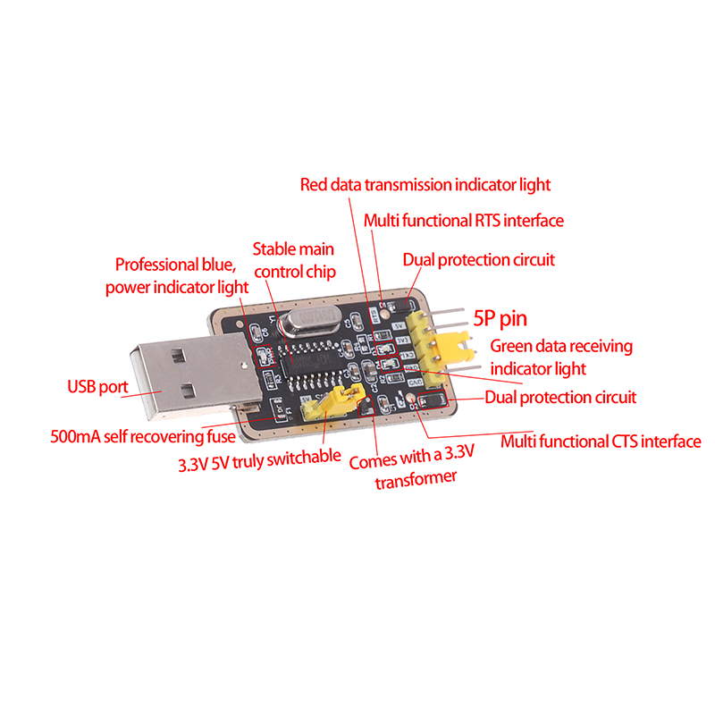 وحدة منفذ تسلسلي CH340G، محول  - مراجعة Home Automation Arduino وسعره