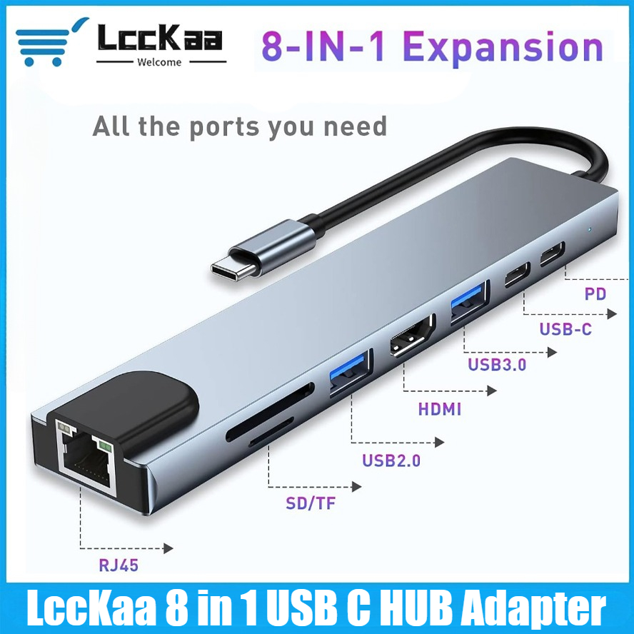 محول USB C متعدد الوظائف 8/7 ف - مراجعة Home Assistant Sd وسعره