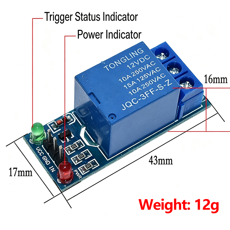 وحدة ترحيل أحادية القناة 3.3 ف - مراجعة Home Automation With Arduino وسعره