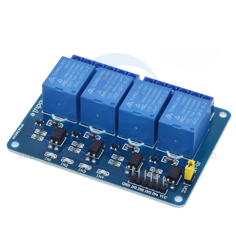 وحدة ريلاي 5/12 فولت بـ 1/2/4/ - مراجعة Home Automation Arduino وسعره