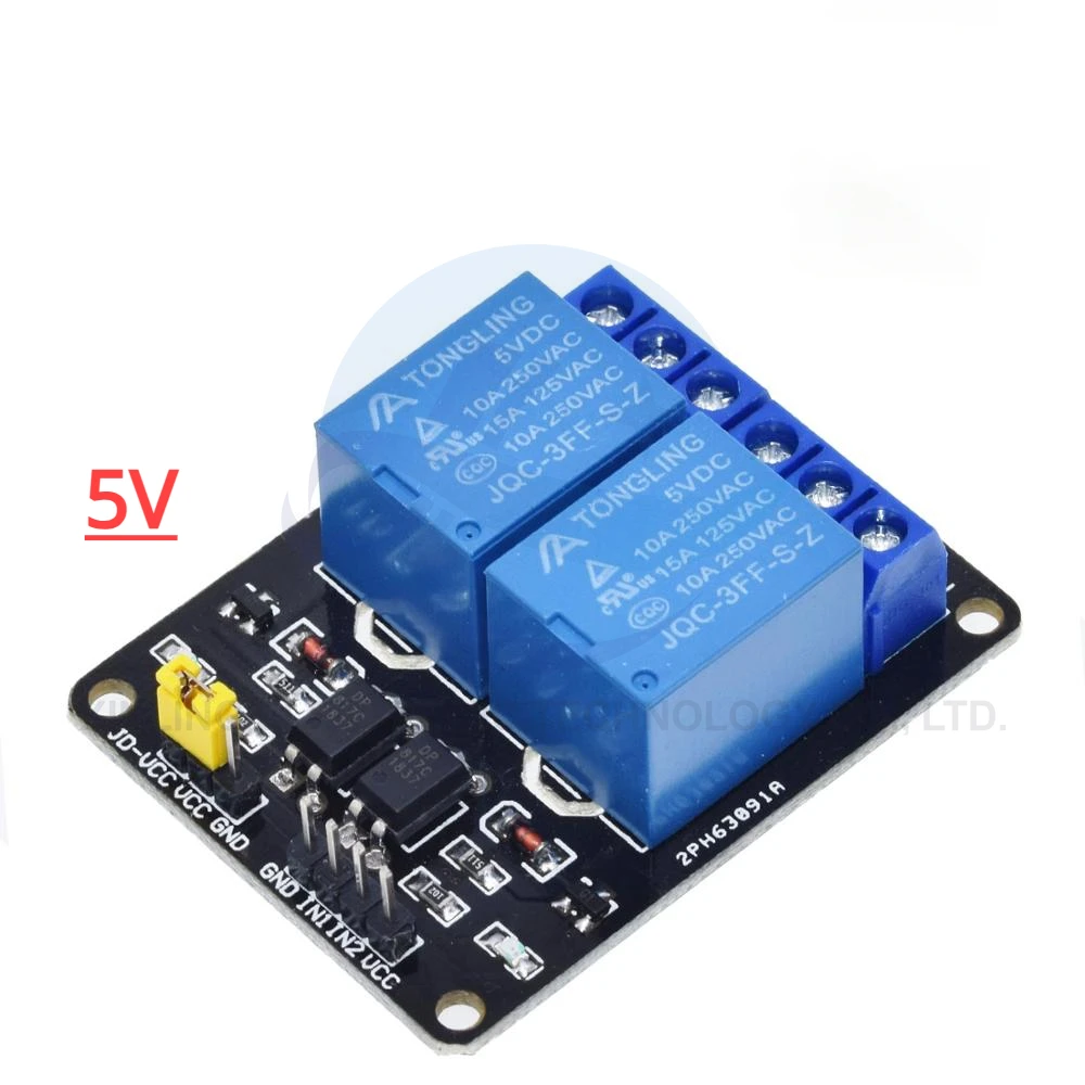 وحدة ريلاي 5/12 فولت بـ 1/2/4/ - مراجعة Home Automation Arduino وسعره