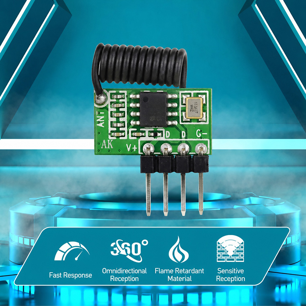 وحدة استقبال RF سوبرهيتودرين 3 - مراجعة Home Automation Arduino وسعره