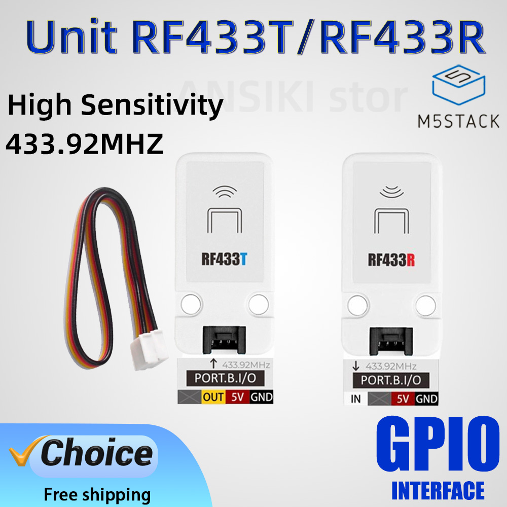 وحدة M5Stack RF433T/RF433R، طق - مراجعة Diy Home Automation System وسعره