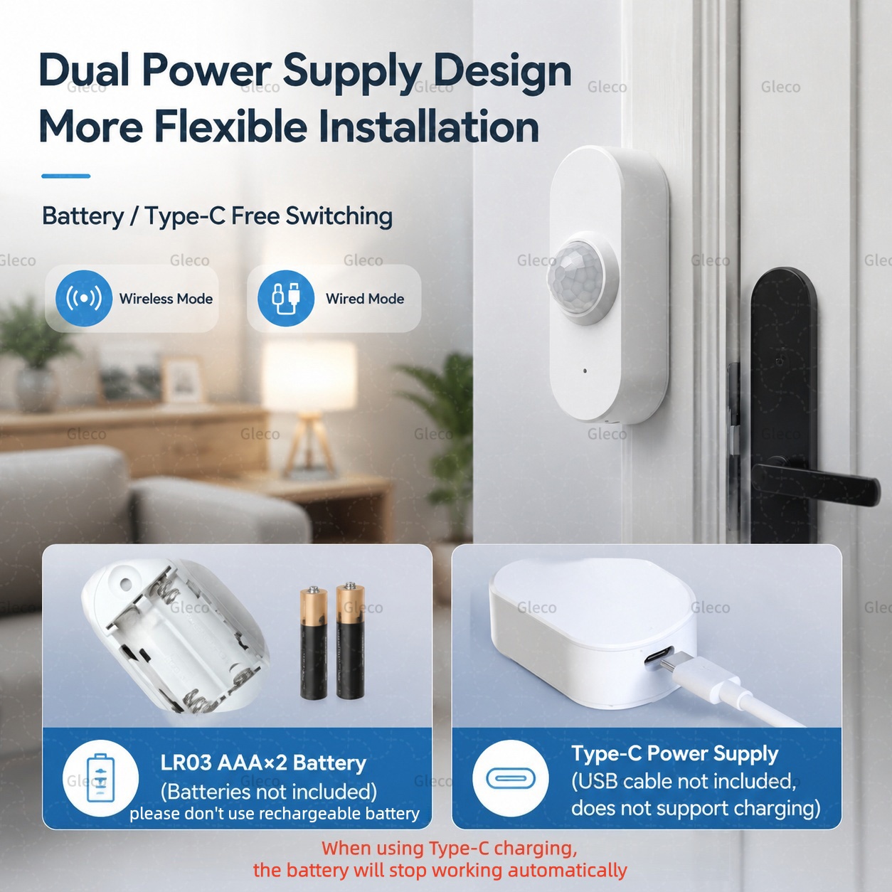 مستشعر حركة ذكي بتقنية واي فاي - مراجعة Home Automation Ideas وسعره
